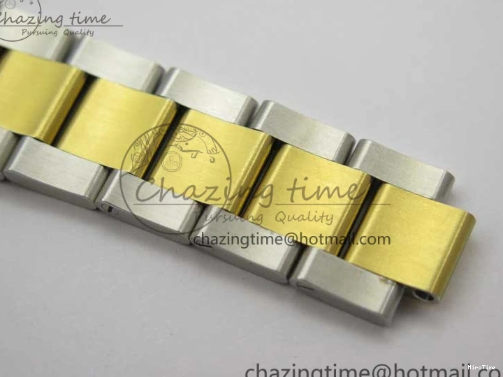 MiroTime 0420 Daytona 116503 SS YG Noob 1:1 Best Edition 904L SS Case and Bracelet White Dial SA4130 V WellDesigned 3176